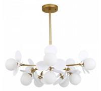 Люстра на штанге Arte Lamp Peacock 10 ламп A1369SP-10SG