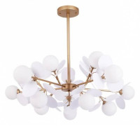 Люстра на штанге Arte Lamp Peacock 15 ламп A1369SP-15SG