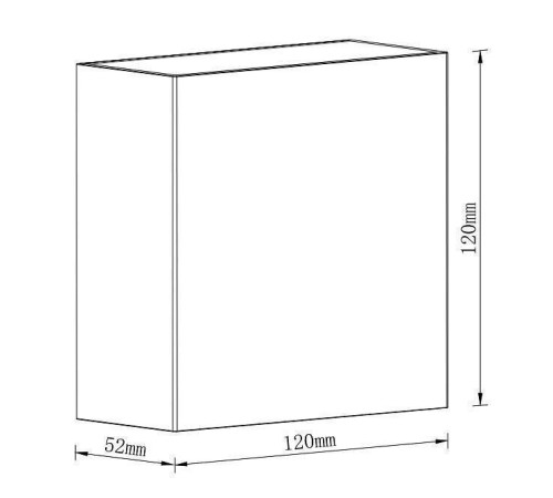 Накладной светильник Arte Lamp Algol A1445AL-1BK