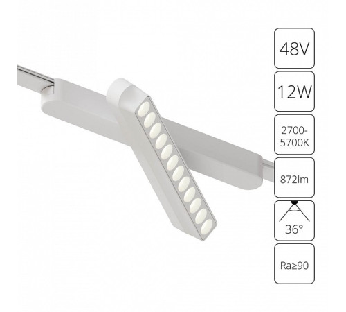 Светильник на штанге Arte Lamp Rapid A2961PL-1WH