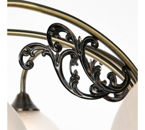 Люстра на штанге Arte Lamp Spica 8 ламп A3037PL-8AB