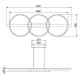 Подвесной светильник Arte Lamp Fluido A3913SP-24BK