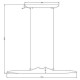 Подвесной светильник Arte Lamp Conca A4286SP-19BK