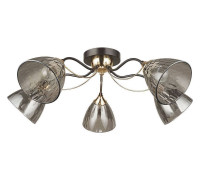 Потолочная люстра Arte Lamp Lily A4366PL-5BK