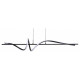 Подвесной светильник Arte Lamp Twisted A4587SP-30BK