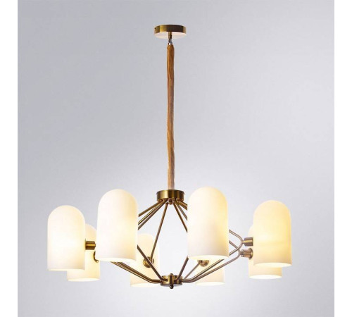 Подвесная люстра Arte Lamp Cassel A5454LM-8PB