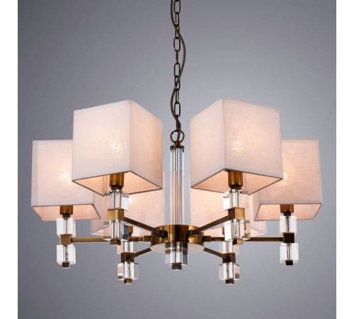 Подвесная люстра Arte Lamp North 6 ламп A5896LM-6PB
