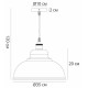 Подвесной светильник Arte Lamp Cappello A7039SP-1BK