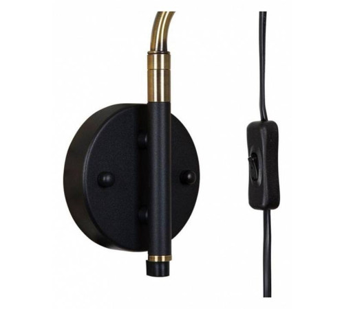 Бра Arte Lamp Zetta A7055AP-1BK