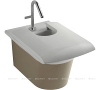 Биде подвесное Jacob Delafon Steelness с крышкой белое E1304-00