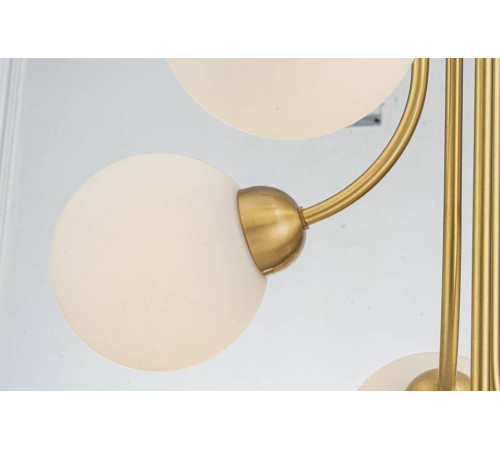 Люстра на штанге Belfast Bryson L-8130-5A BR GL