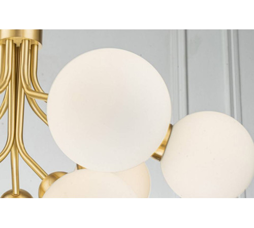 Люстра на штанге Belfast Bryson L-8130-6+3 BR GL