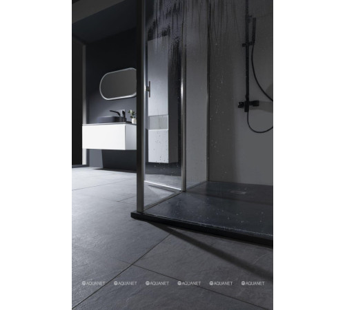 Боковая панель Allen Brau Priority 800 мм стекло Optiwhite брашированный алюминий 3.31041.BA