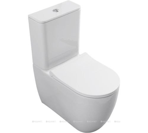 Чаша для унитаза напольного Allen Brau PRIORITY 2 Rimless без сиденья 4.31003.20