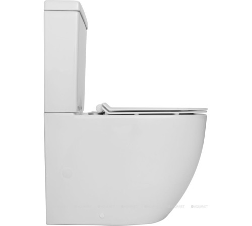 Чаша напольного унитаза Aquanet ZVEZDA-2 C1 с сиденьем Soft Close ZV-2-C1