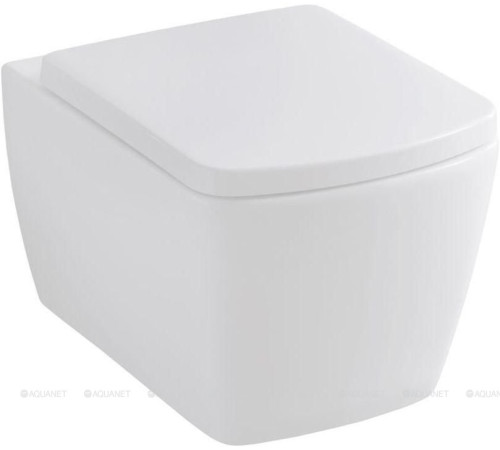 Унитаз подвесной Allen Brau LIBERTY Rimless без сиденья 500x360 мм белый 4.33004.20