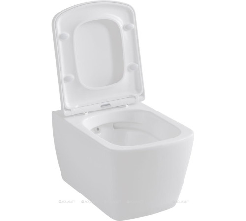 Унитаз подвесной Allen Brau LIBERTY Rimless без сиденья 500x360 мм белый 4.33004.20