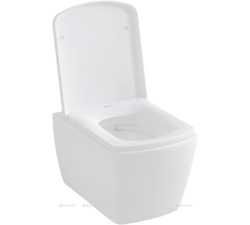 Унитаз подвесной Allen Brau LIBERTY Rimless без сиденья 500x360 мм белый 4.33004.20