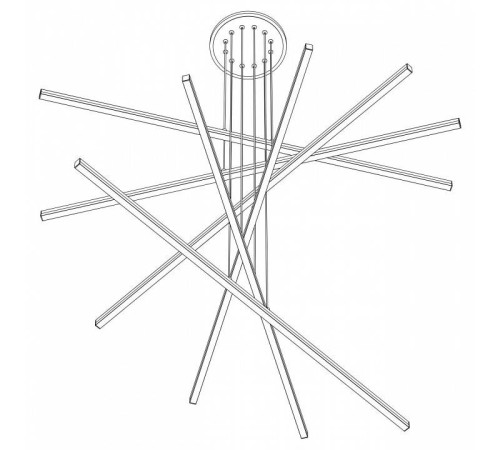 Подвесная люстра Citilux Trent CL203760
