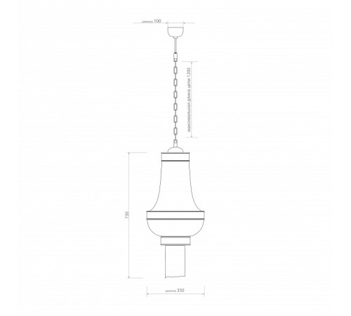 Подвесной светильник Covali JPL-10477