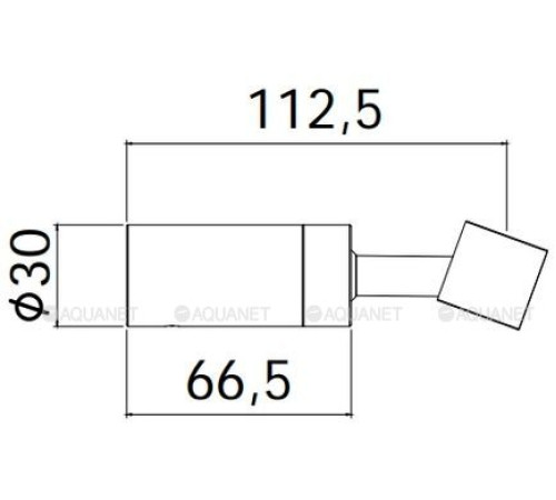 Держатель для ручного душа Paffoni поворотный черный матовый ZSUP020NO