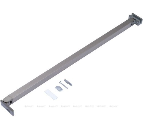 Держатель стекла Allen Brau Priority угловой регулируемый 500 мм брашированный алюминий 3.31102.BA