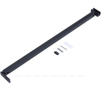 Держатель стекла Allen Brau Priority угловой регулируемый 500 мм черный брашированный алюминий 3.31103.BBA