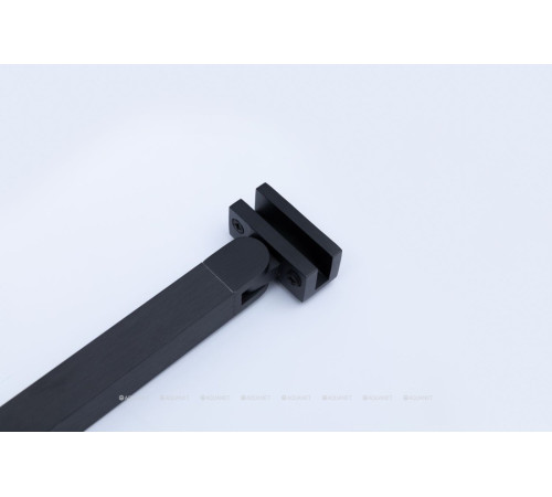 Держатель стекла Allen Brau Priority угловой регулируемый 500 мм черный брашированный алюминий 3.31103.BBA