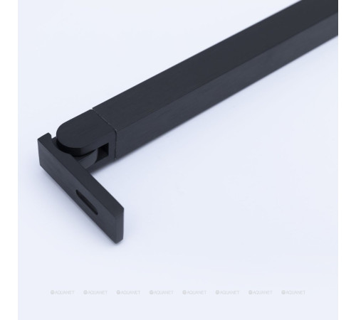 Держатель стекла Allen Brau Priority угловой регулируемый 500 мм черный брашированный алюминий 3.31103.BBA