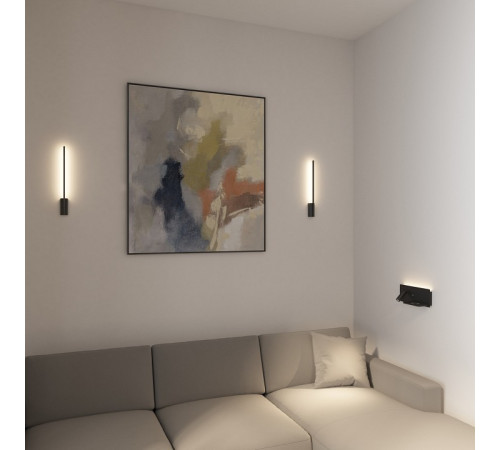 Бра с подсветкой Denkirs CHARGELUX DK5093-BK