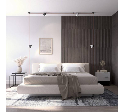 Накладной светильник Denkirs BELTY SPOT DK5543-WH+BK