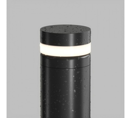 Наземный низкий светильник Denkirs DK9816-BK