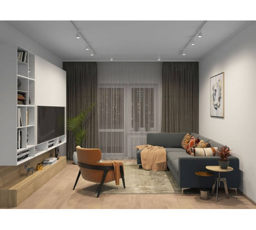 Трек накладной Denkirs DK Track White TR1002-WH