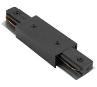 Соединитель линейный для треков Denkirs DK Track Black TR1008-BK