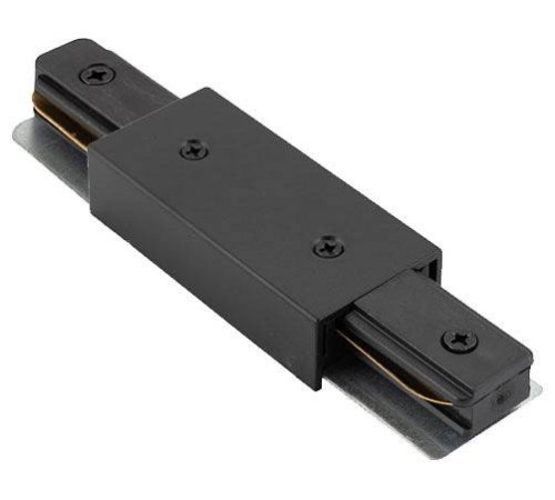 Соединитель линейный для треков Denkirs DK Track Black TR1008-BK