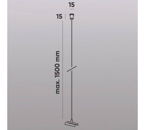 Подвес для трека Denkirs SMART Base TR2126-WH