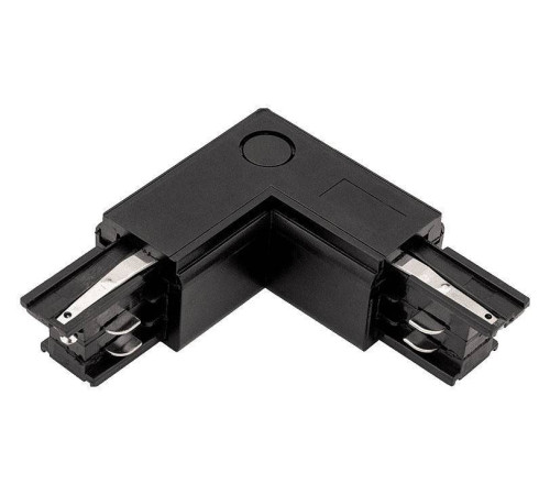 Соединитель угловой L-образный для треков DesignLed Трехфазные треки и аксессуары CN-3F-L-R-BL