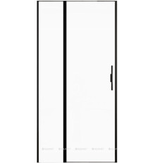Душевая дверь в нишу Allen Brau Priority 1000 мм стекло Optiwhite черный 3.31006.BBA