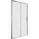 Душевая дверь в нишу Aquanet Pleasure Evo 1000 мм хром Easy Clean AE65-N100-CT
