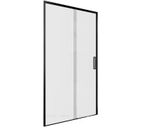 Душевая дверь в нишу Aquanet Pleasure Evo 1000 мм черный анод Easy Clean AE65-N100-BT