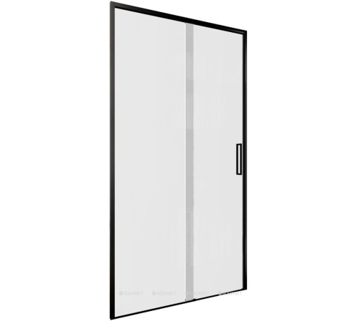 Душевая дверь в нишу Aquanet Pleasure Evo 1000 мм черный анод Easy Clean AE65-N100-BT
