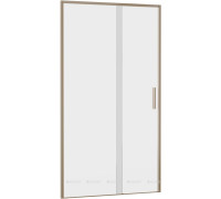 Душевая дверь в нишу Aquanet Pleasure Evo 1100 мм золотой никель Easy Clean AE65-N110-GBT