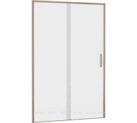 Душевая дверь в нишу Aquanet Pleasure Evo 1300 мм золотой никель Easy Clean AE65-N130-GBT