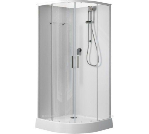 Душевая кабина Aquanet Passion EVO R 90 900x900 мм 1/4 круга WHITE Набор 1 00267252