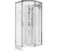 Душевая кабина Aquanet Passion P 2.0 900x900 мм пентагональная зеркало хром Набор 00263870