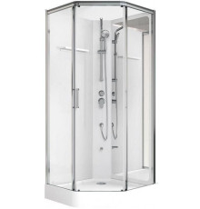 Душевая кабина Aquanet Passion P 2.0 900x900 мм пентагональная зеркало хром Набор 00263870