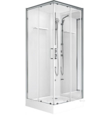 Душевая кабина Aquanet Passion S 3.0 квадратная 900x900 мм хром 00348330