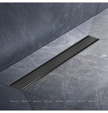 Душевой лоток Bettoserb Compact Line 650 мм Matte Black 13702510BM