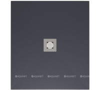 Душевой поддон Allen Brau Priority 1000х900 мм без сифона/накладки антрацит 8.31004-AM