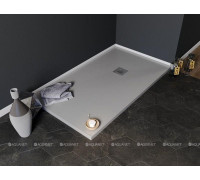 Душевой поддон Aquanet Pleasure NEW 1600х800х30 мм серый камень без сифона 00258880